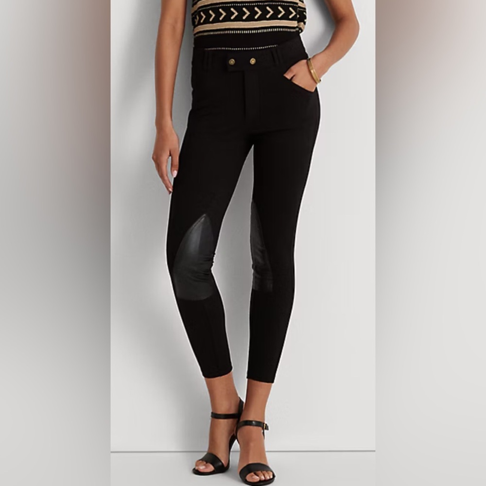 Lauren Ralph Lauren Ponte Riding Leggings